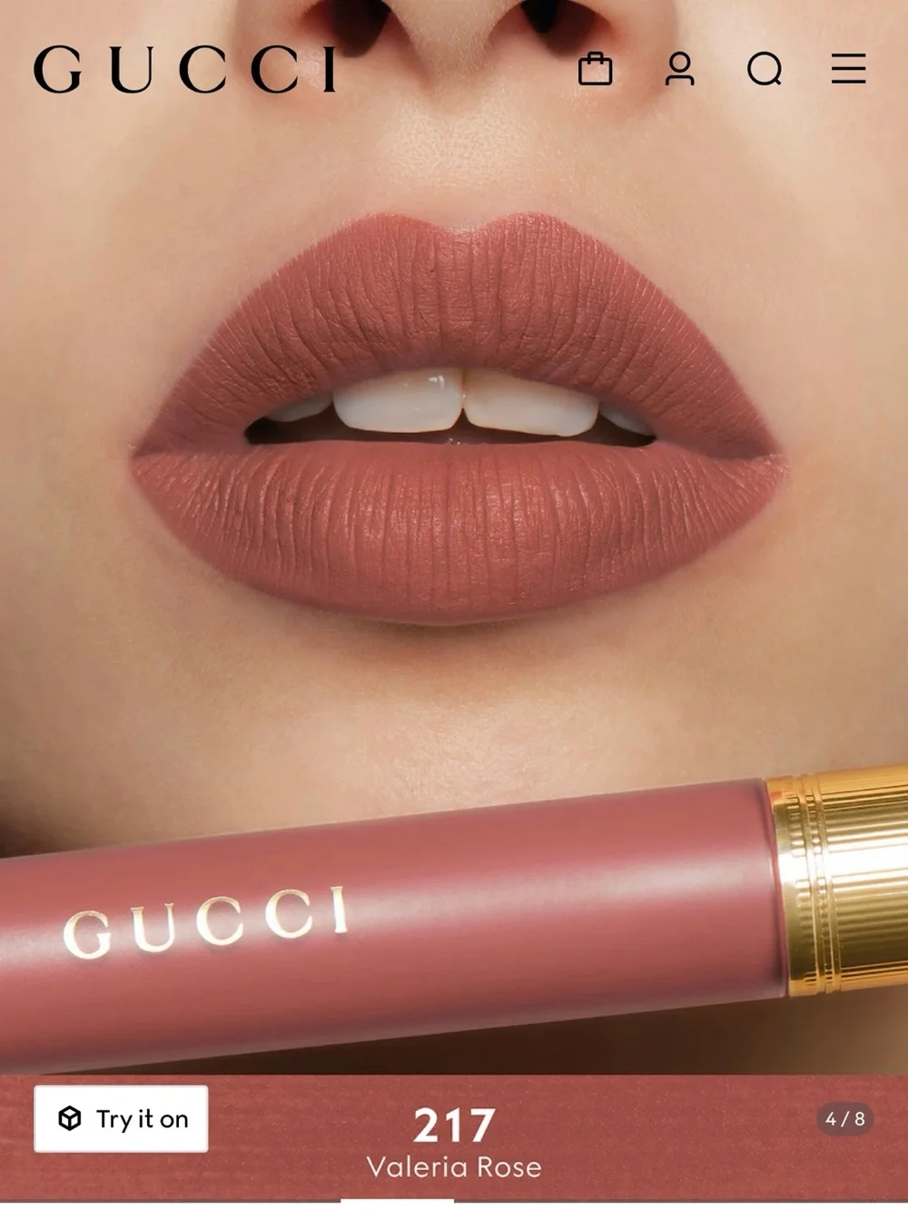 Gucci Matte Liquid Lipstick RETAIL $50!